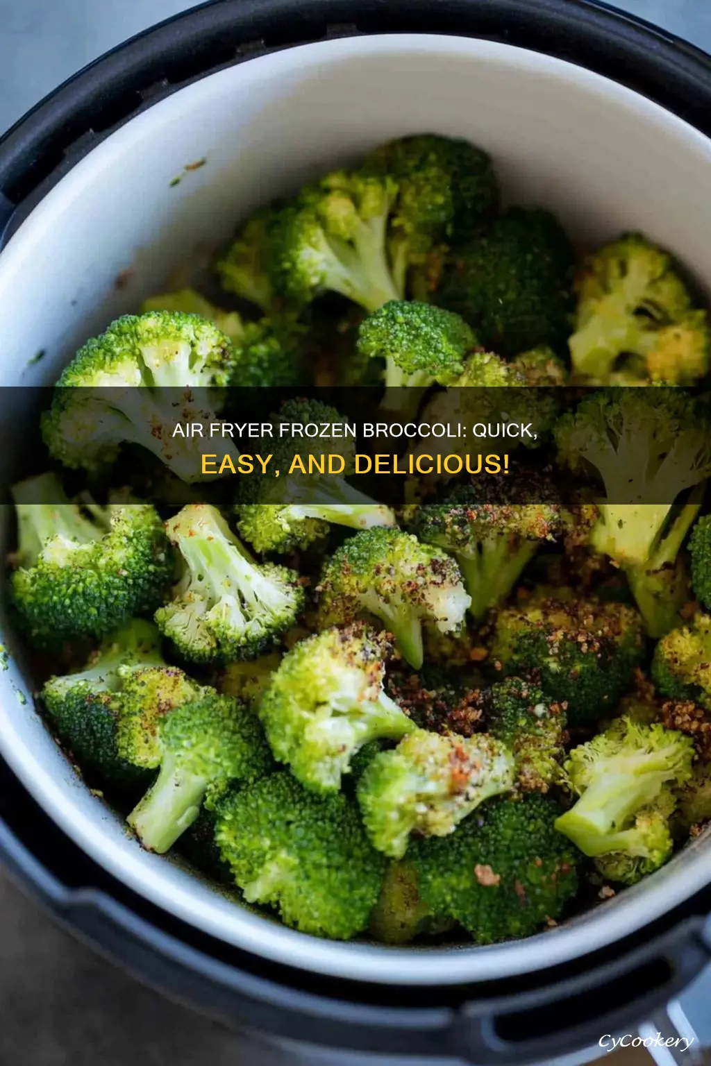 can you make frozen broccoli in the air fryer