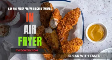 Air Fryer Frozen Chicken Tenders: Quick, Easy, Delicious!