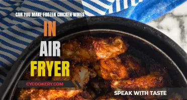 Air Fryer Frozen Chicken Wings: Quick, Easy, Delicious