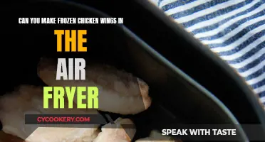 Air Fryer Frozen Chicken Wings: A Quick, Easy Treat