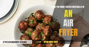 Air Fryer Frozen Meatballs: Quick, Easy, Delicious