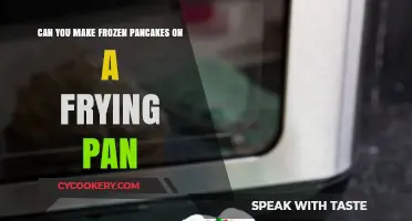 Frying Frozen Pancakes: A Quick Breakfast Solution