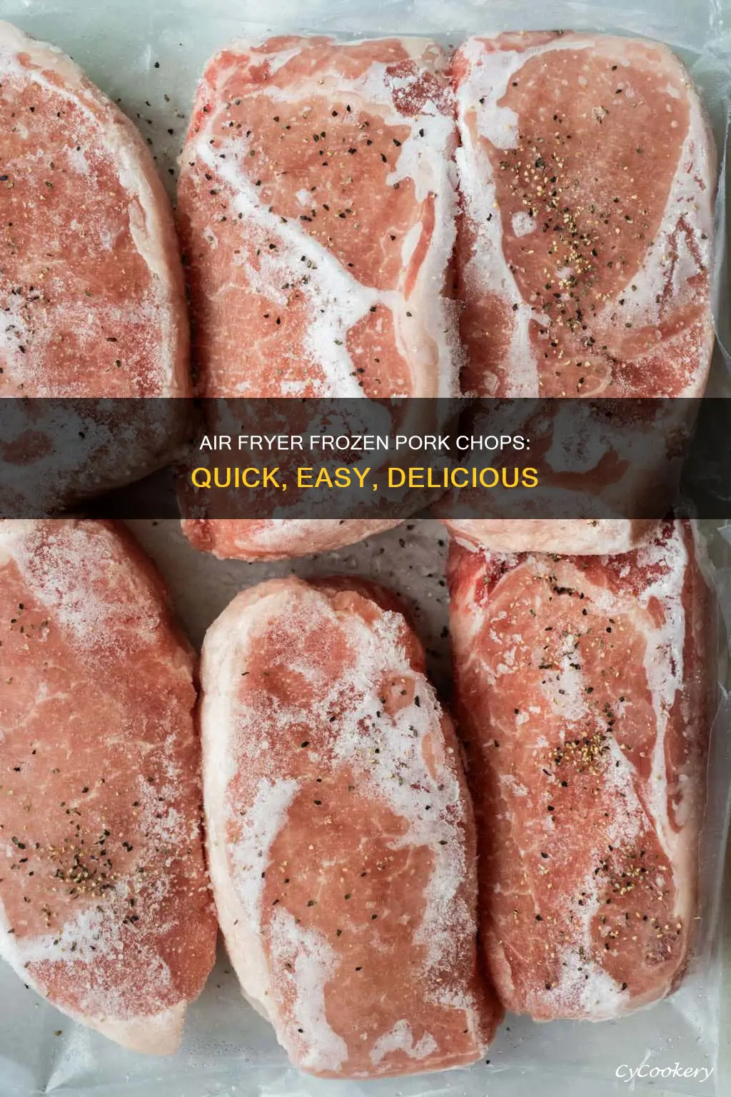 can you make frozen pork chops in the air fryer