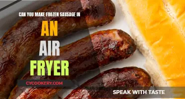 Air Fryer Frozen Sausage: Quick, Easy, Delicious