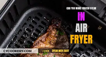 Air Fryer Frozen Steak: Quick, Easy, Delicious