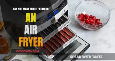 Fruit Leather Air Fryer: A Quick, Easy Treat?