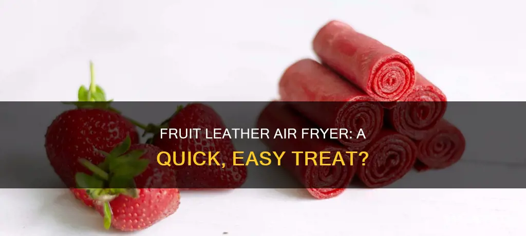 can you make fruit leather in an air fryer