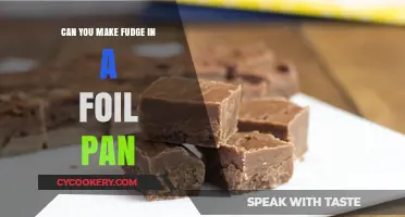Making Fudge: Foil Pan Pros and Cons