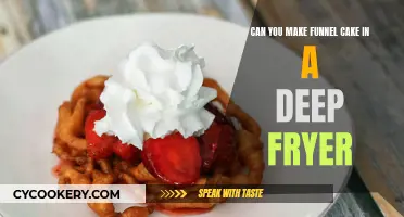 Funnel Cake, Deep Fryer Style: Is It Possible?