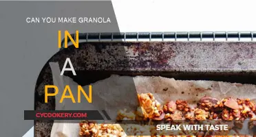 Stovetop Granola: Making Crunchy Treats in a Pan