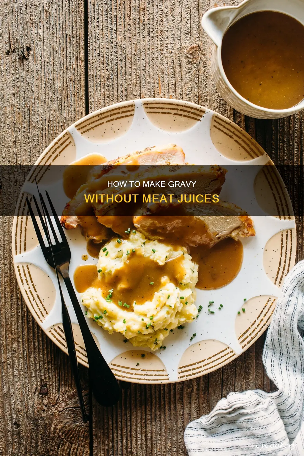 can you make gravy without pan drippings