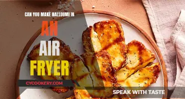 Air-Fried Halloumi: A Quick, Crispy Treat