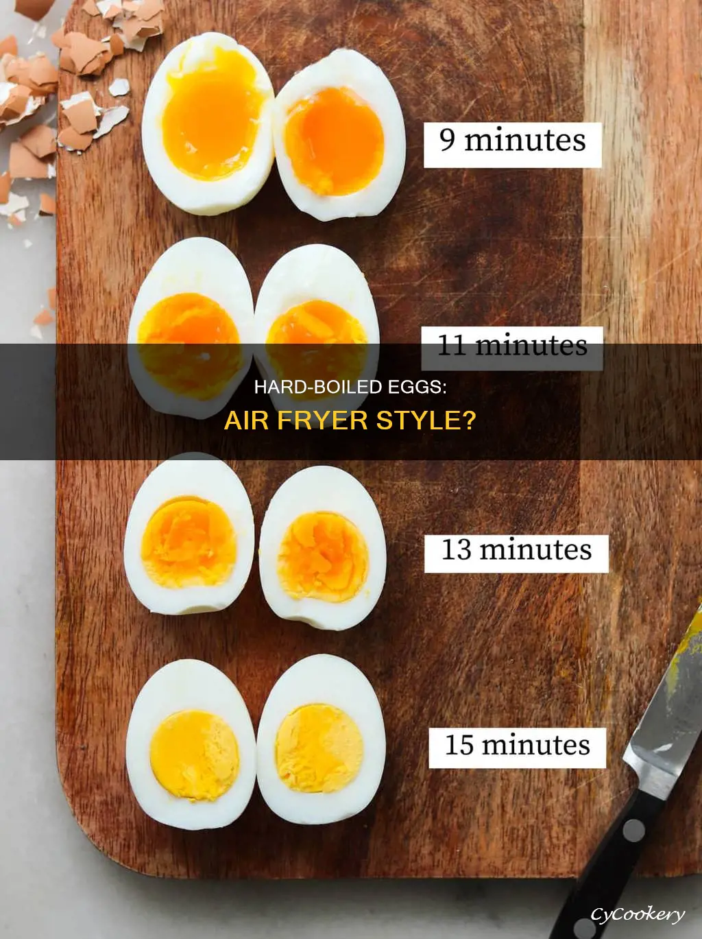 can you make hard boil eggs in air fryer