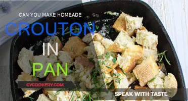 Making Homemade Croutons: A Quick Pan-Fry Method