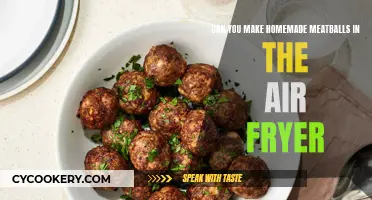 Air Fryer Homemade Meatballs: Quick, Easy, and Delicious