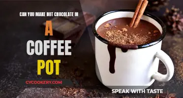 Hot Chocolate Coffee Pot Conundrum: A Tasty Experiment