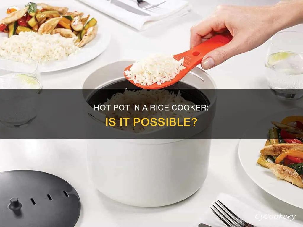 can you make hot pot in a rice cooker