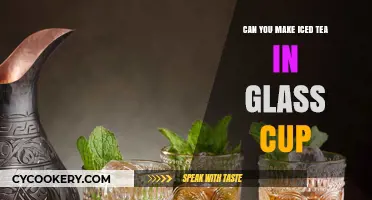 Brewing Iced Tea in Glass Cups: Tips, Safety, and Best Practices