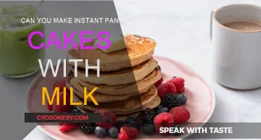 Instant Pancakes: Milk or No Milk?