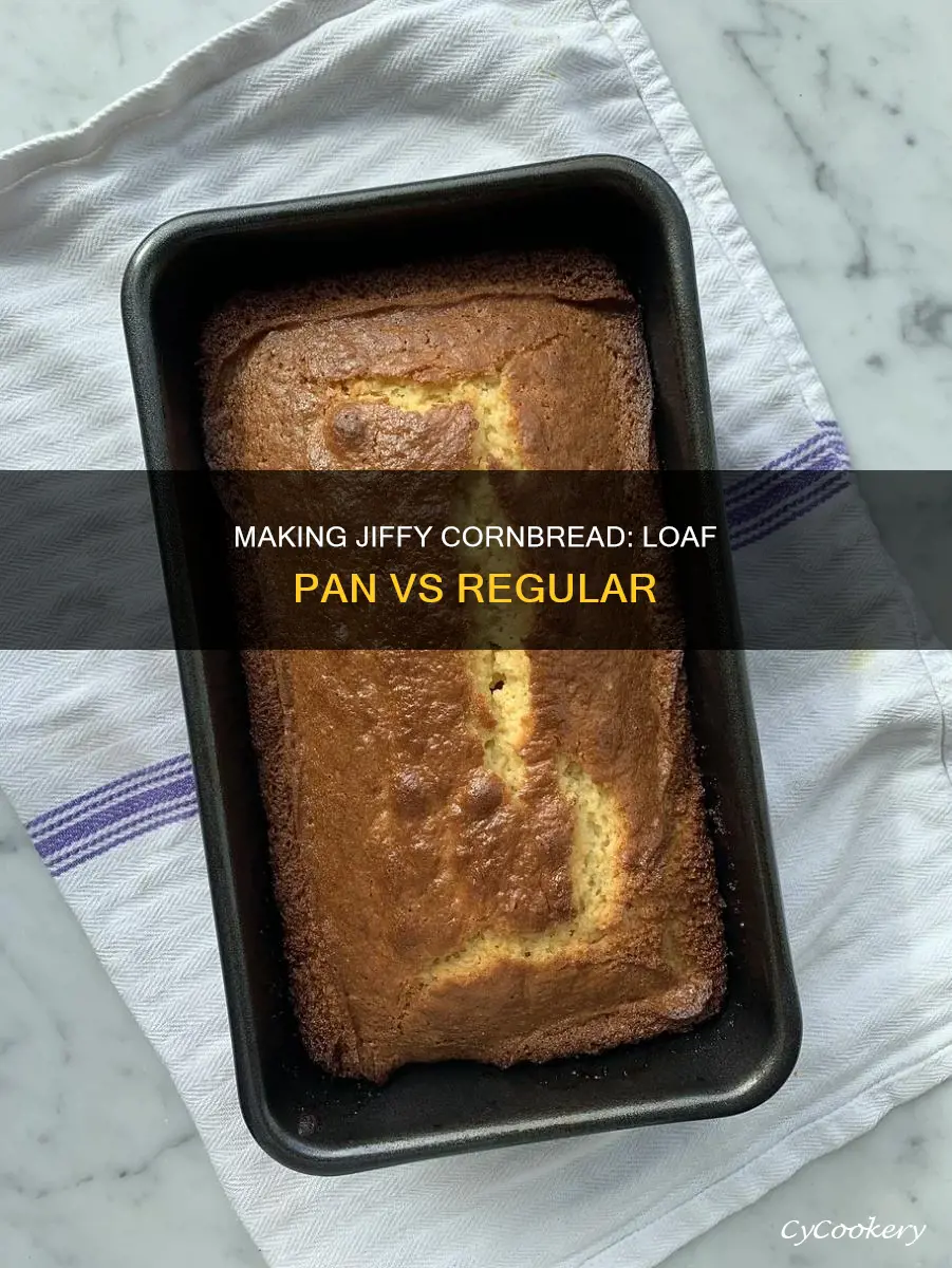 can you make jiffy cornbread in a loaf pan