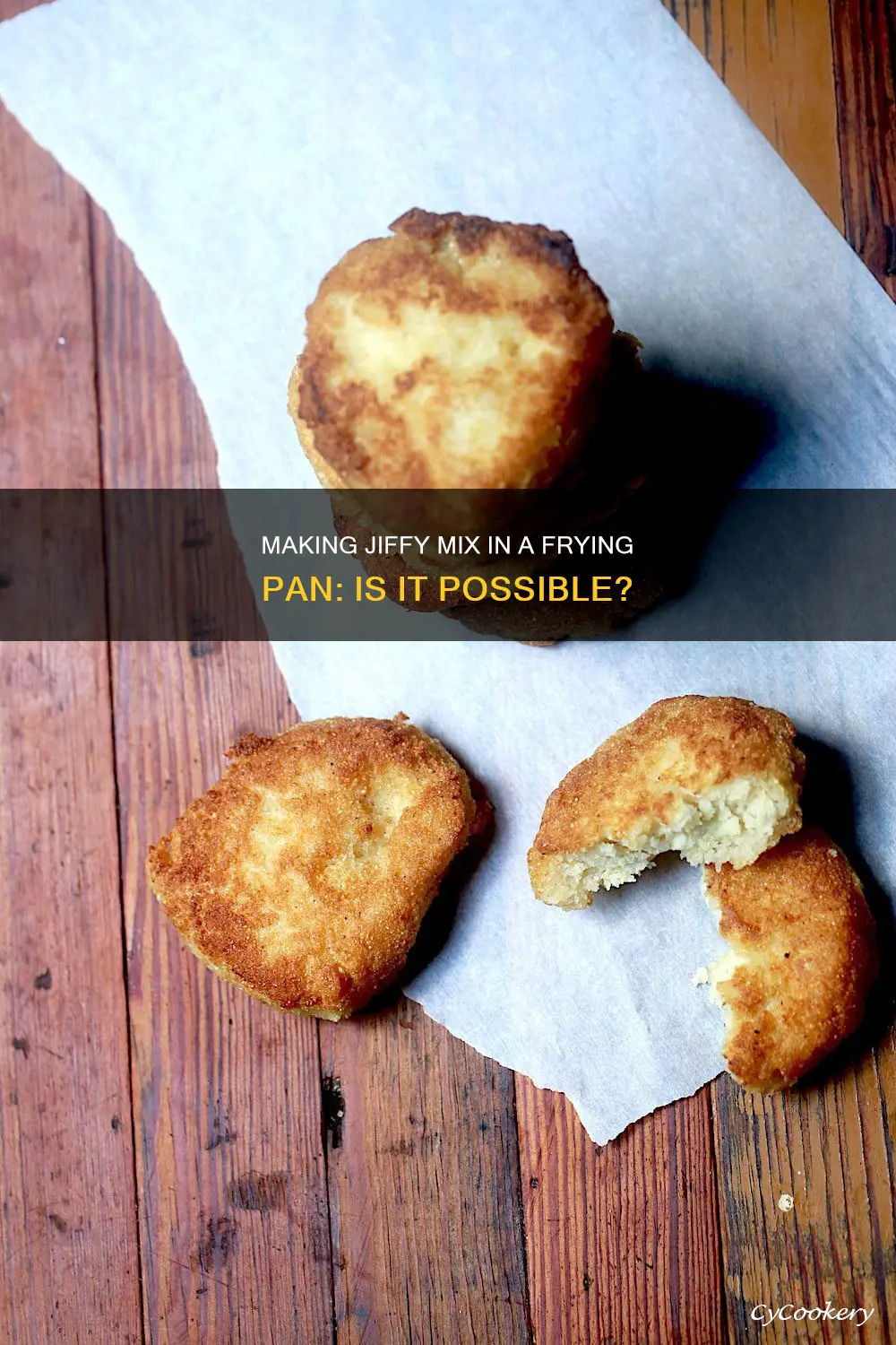 can you make jiffy mix in a frying pan