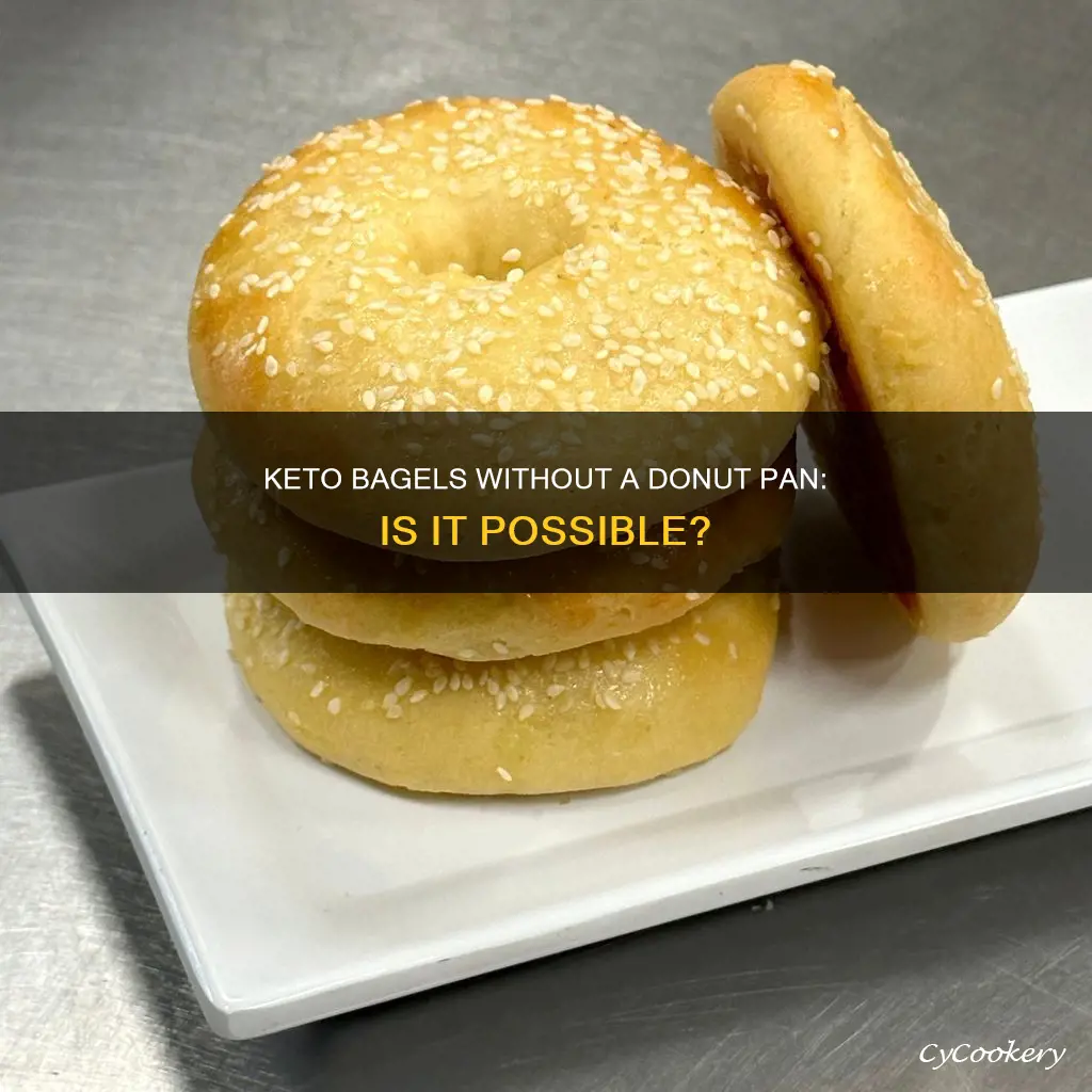 can you make keto bagels without a donut pan