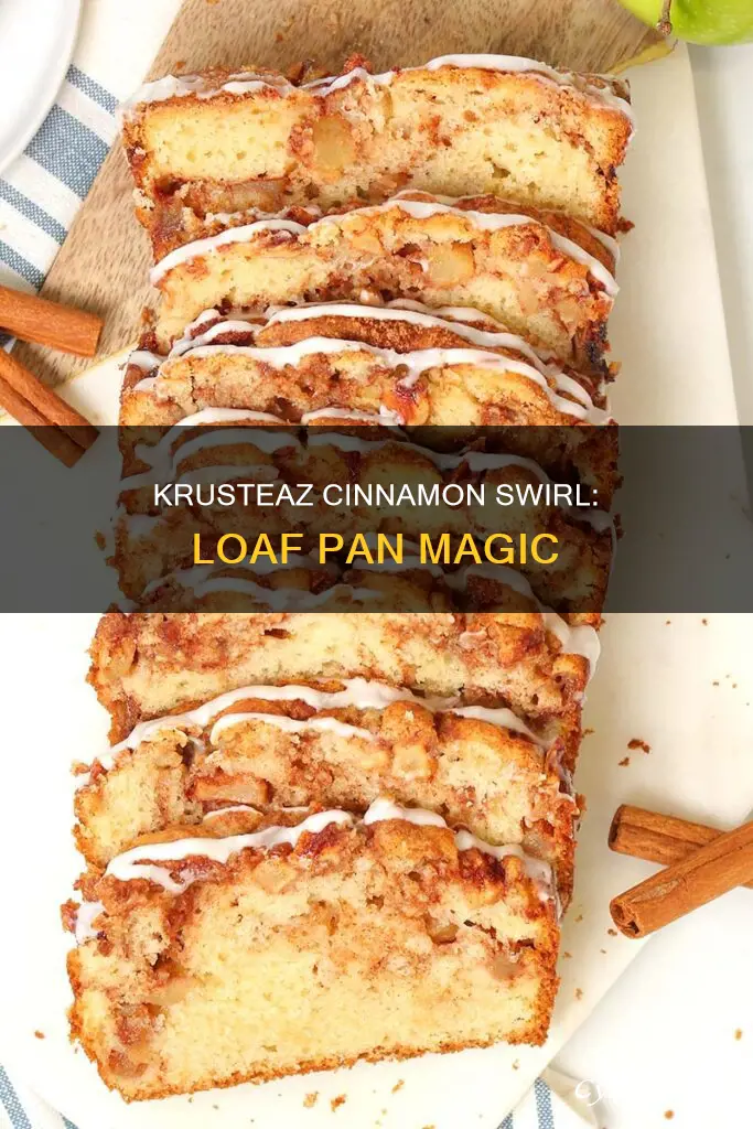 can you make krusteaz cinnamon swirl in a loaf pan