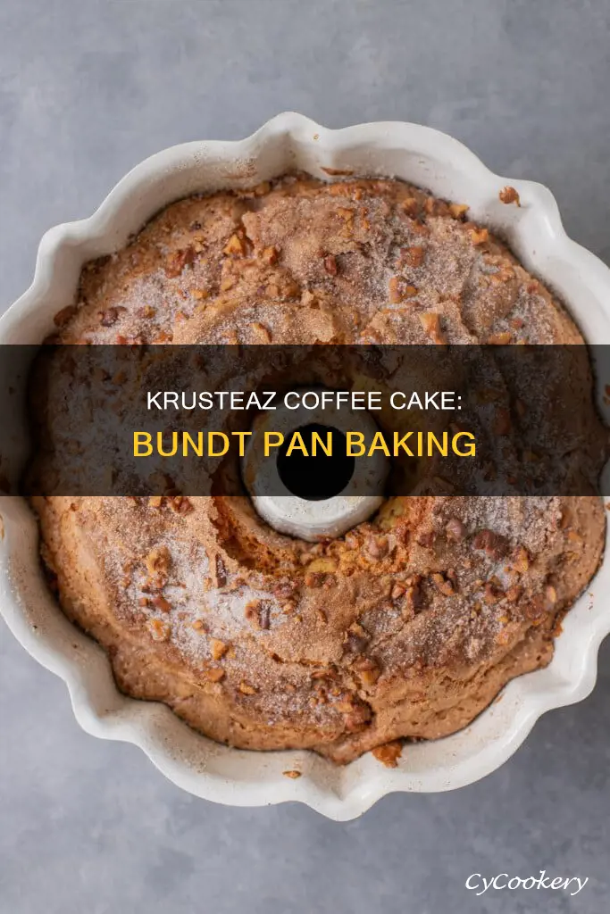 can you make krusteaz coffee cake in a bunt pan