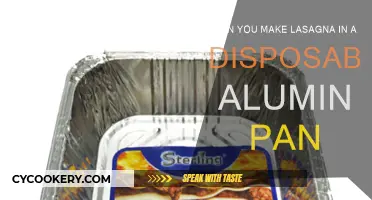 Lasagna in an Aluminum Pan: Any Good?
