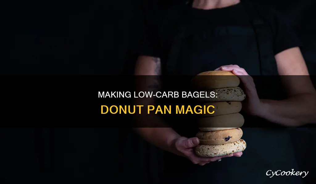 can you make low carb bagels in a donught pan
