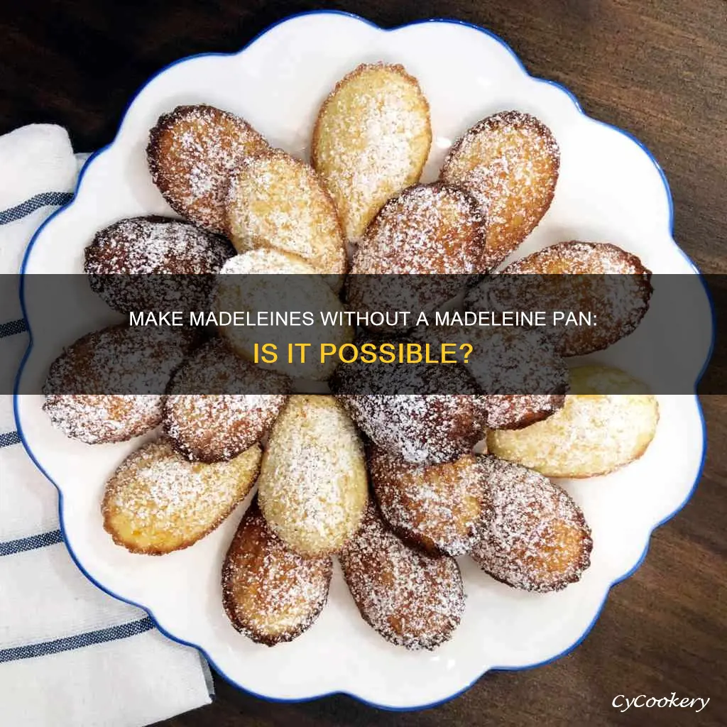 can you make madeleines without a madeleine pan