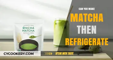Refrigerating Matcha: Can You Store Prepared Matcha in the Fridge?