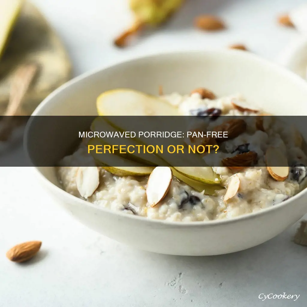 can you make microwave porridge in a pan