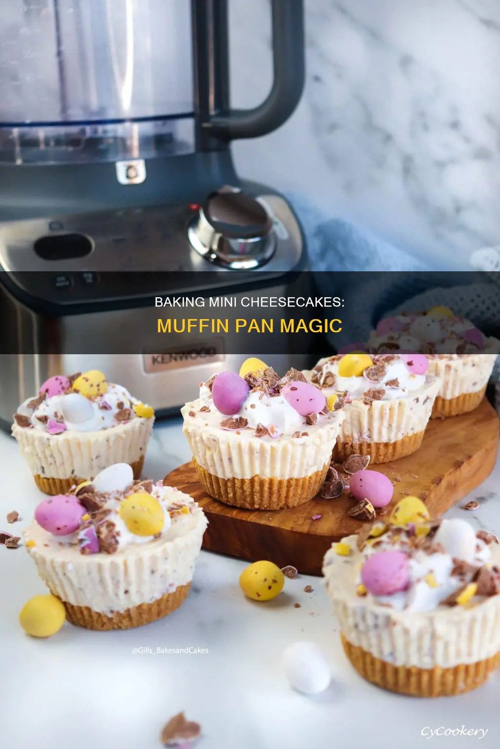 can you make mini cheesecakes in a muffin pan