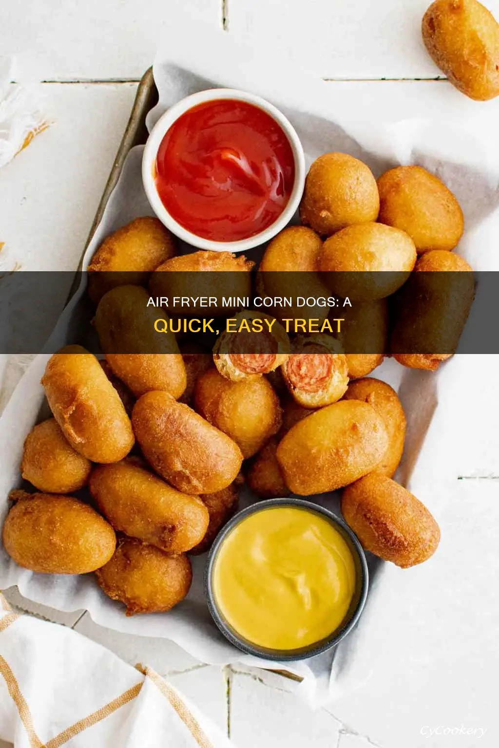 can you make mini corn dogs in an air fryer