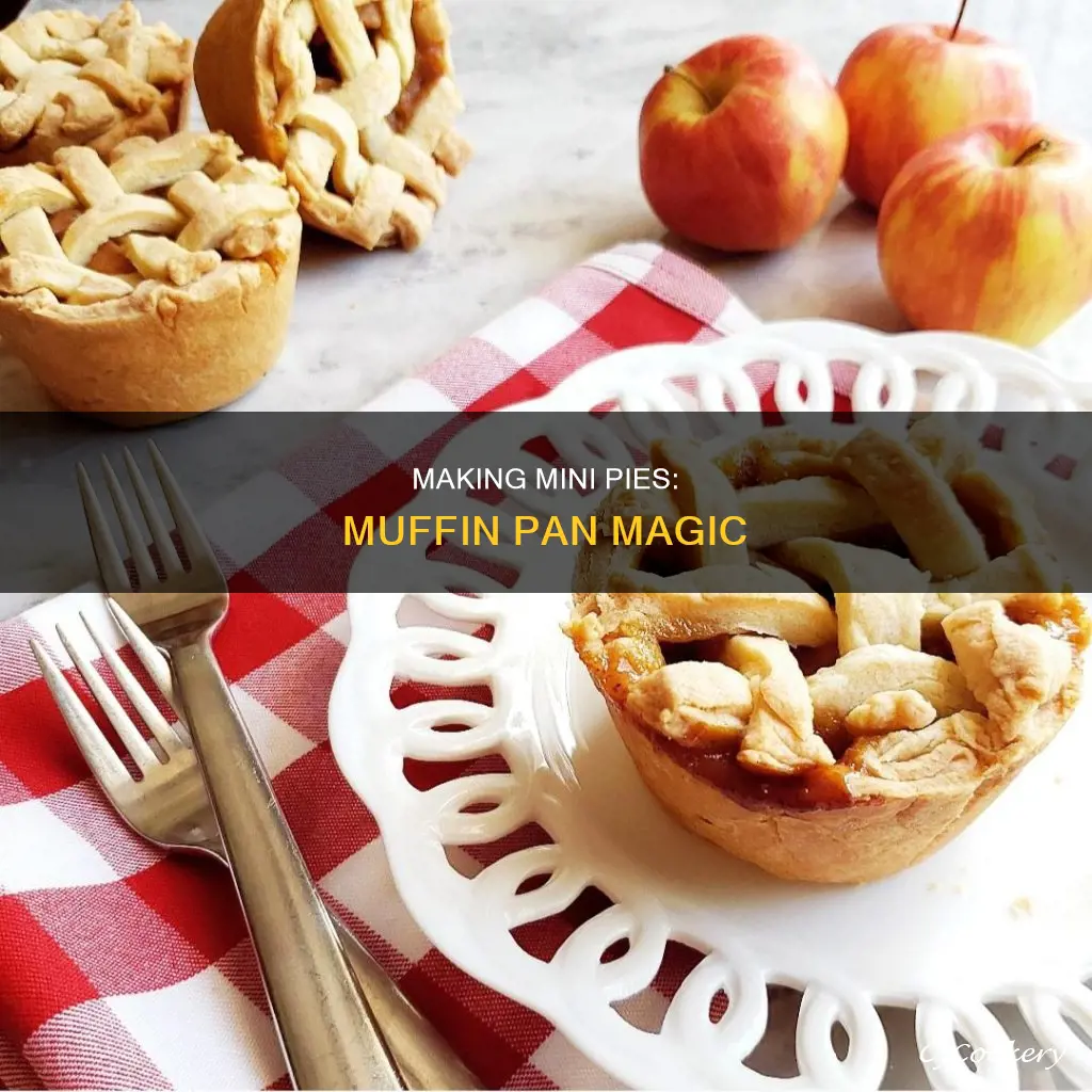 can you make mini pies in a muffin pan