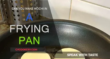 Making Mochi: Frying Pan Method