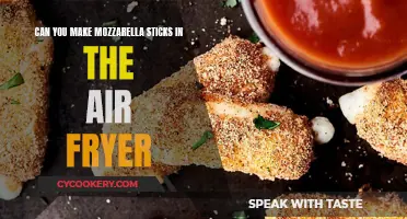 Air Fryer Mozzarella Sticks: A Quick, Crispy Treat