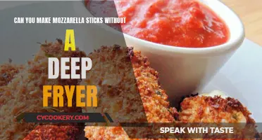 Making Mozzarella Sticks: Deep Fryer Alternatives