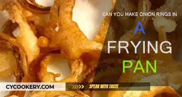 Making Onion Rings: Frying Pan Method