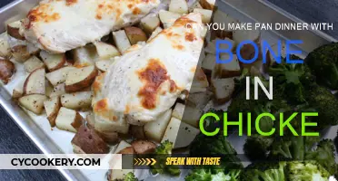 Easy Pan-Dinner: Bone-In Chicken