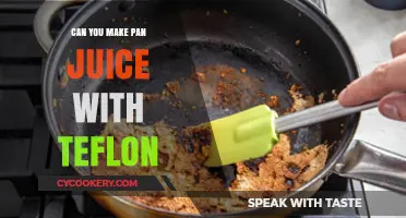 Creating Pan Juices: Is Teflon a Good Choice?
