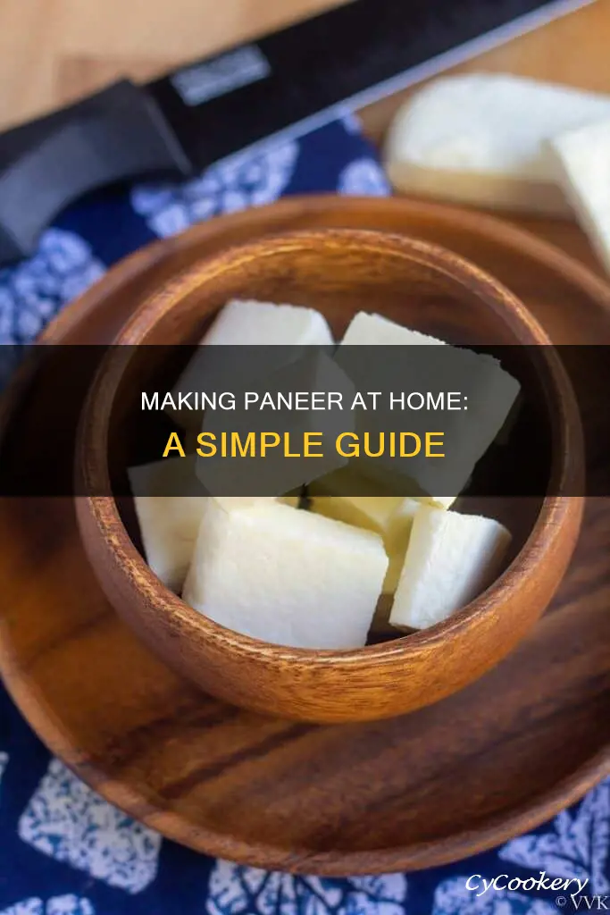 can you make paneer at home