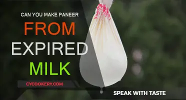 Making Paneer from Expired Milk: Is it Possible?
