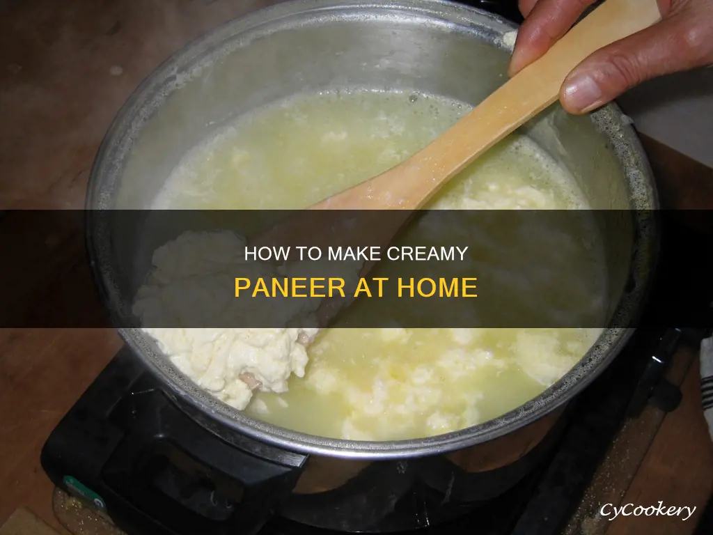can you make paneer with cream