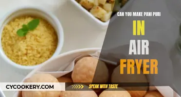 Air-Fried Pani Puri: A Healthy Twist on Street Food