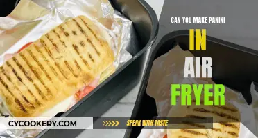 Air-Fryer Panini Perfection: A Quick, Crispy Treat