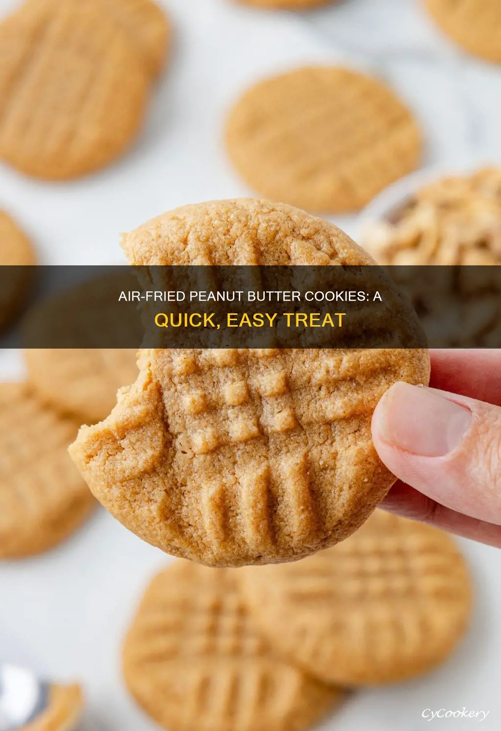 can you make peanut butter cookies in the air fryer