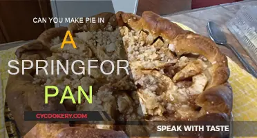 Springform Pan for Pies: A Good Idea?