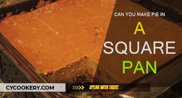 Square Pies: Can You Bake in Different Pans?